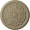 Ekena Millwork Swindon Ceiling Medallion (Fits Canopies up to 2 7/8"), Hnd-Painted Gobi Desert, 16 7/8"OD x 1 1/2"P CM16SWGDF - alternate 1